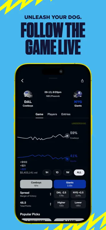 Underdog: Sports, Games & Rips screenshot 6 of 7