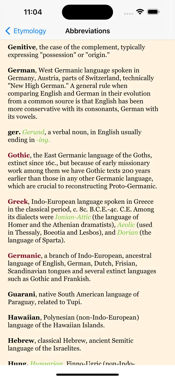 #4. Etymology Dictionary (iOS) Von: 斌 虞