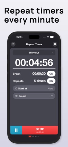 Repeat Timer: Interval Remind Screenshot 2 of 3
