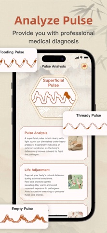 AI Pulse Diagnosis - TCM iPhone screenshot