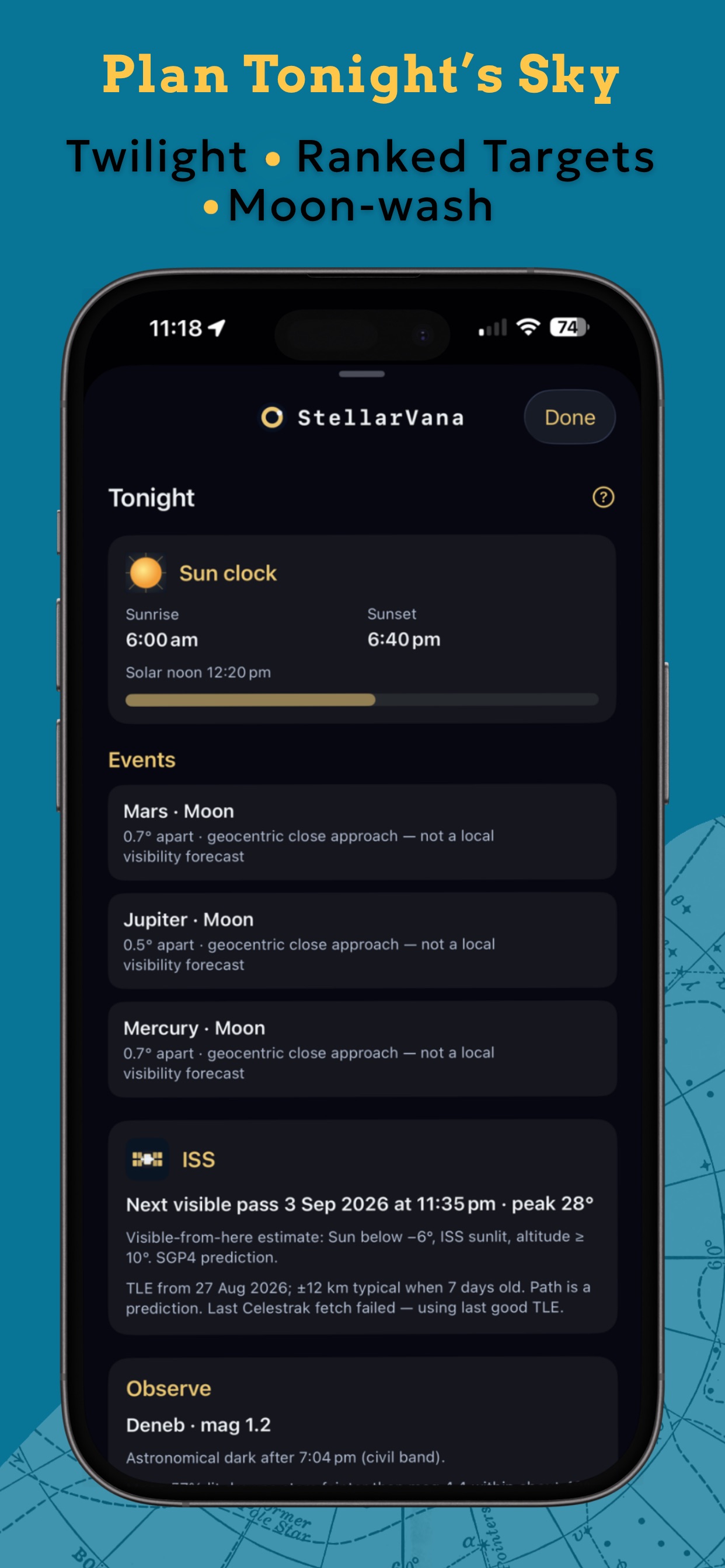 Screenshot 3 of StellarVana: Star Map
