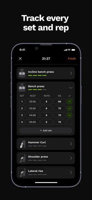 Gymify - Workout Tracker screenshot 3