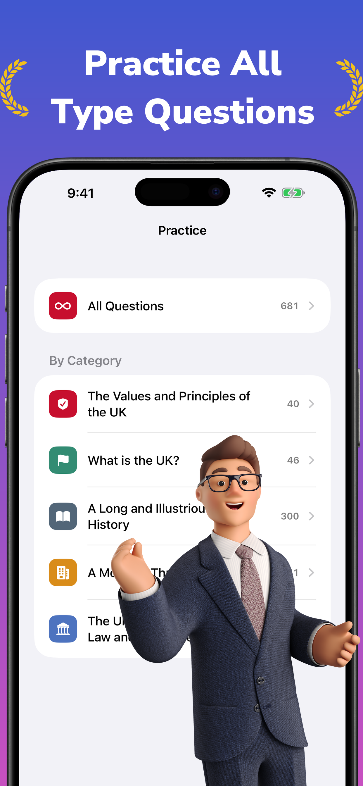 UK Citizenship Test + screenshot 2