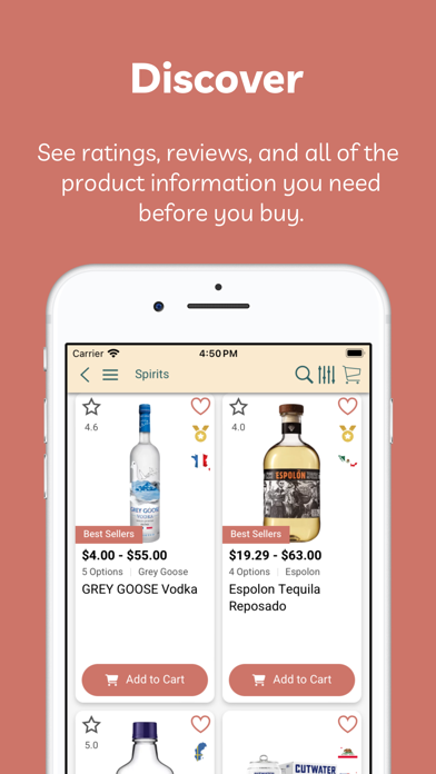 43 Liquors Inc iPhone screenshot 3 - Shopping app
