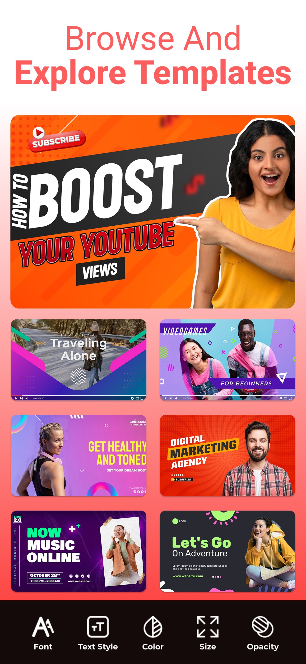 Screenshot 4 of Intro Maker for YouTube video