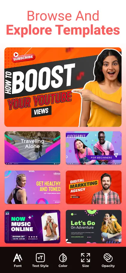 Screenshot 4 di 4 di Intro Maker for YouTube video