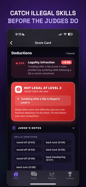 CheerJudge: AI Cheer Scoring screenshot 3