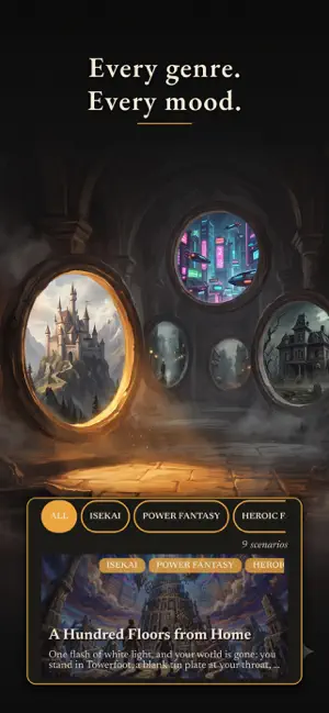 Unwritten AI: Text RPG & Story screenshot 4