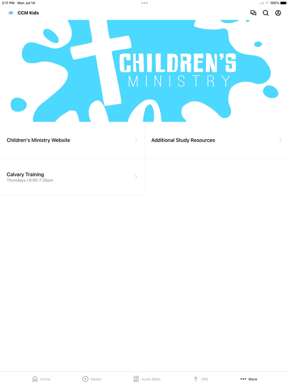 CC Morgantown WV Kids iPad screenshot 4 - Education app