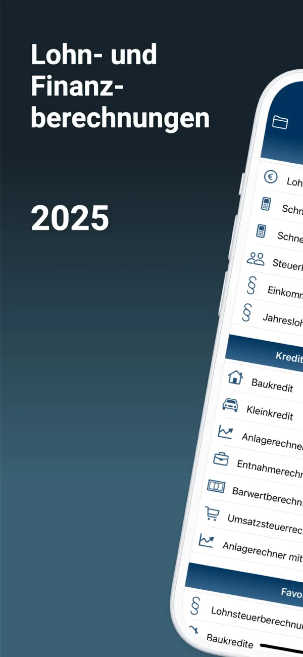 Screenshot #1 pour iLohn+Kredit Pro 2025