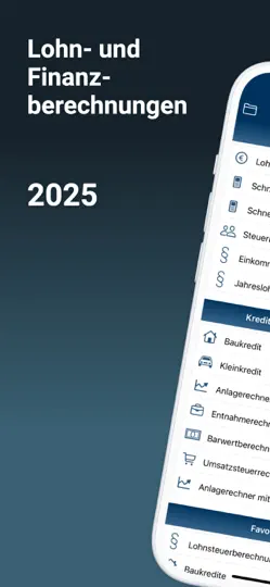 Screenshot von ILohn+Kredit Pro 2025 auf dem iPhone 1