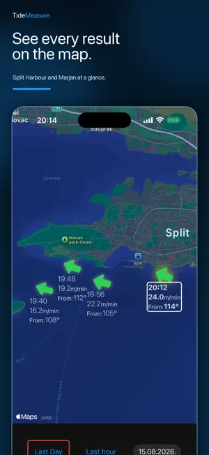 Sea Current Measure Tool screenshot 2