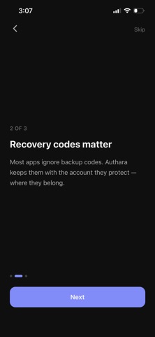 Authara screenshot