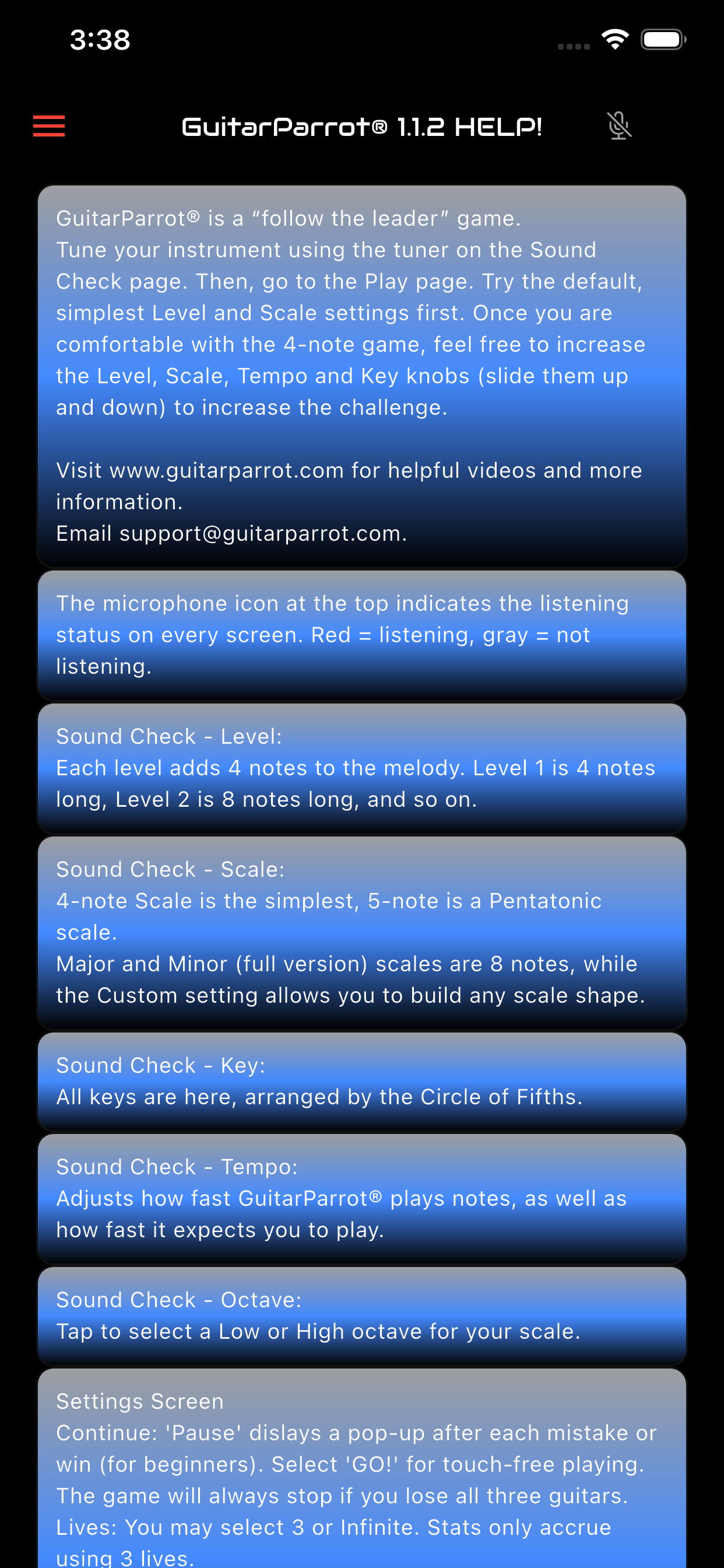 GuitarParrot screenshot 6
