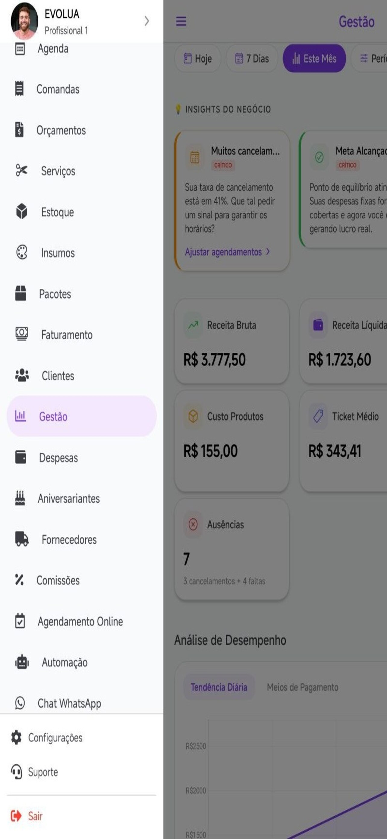 Evolua - ERP screenshot 4