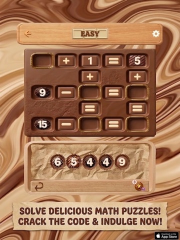 Choco Math iPad screenshot