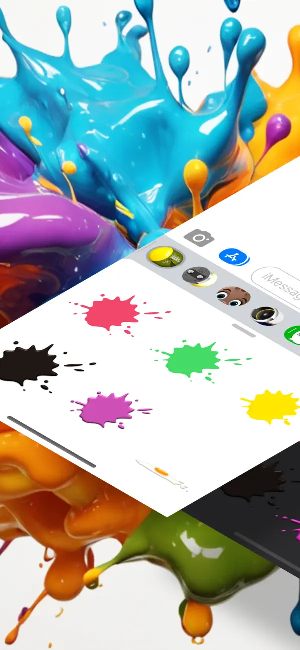 Screenshot #2 pour Taches de peinture animées