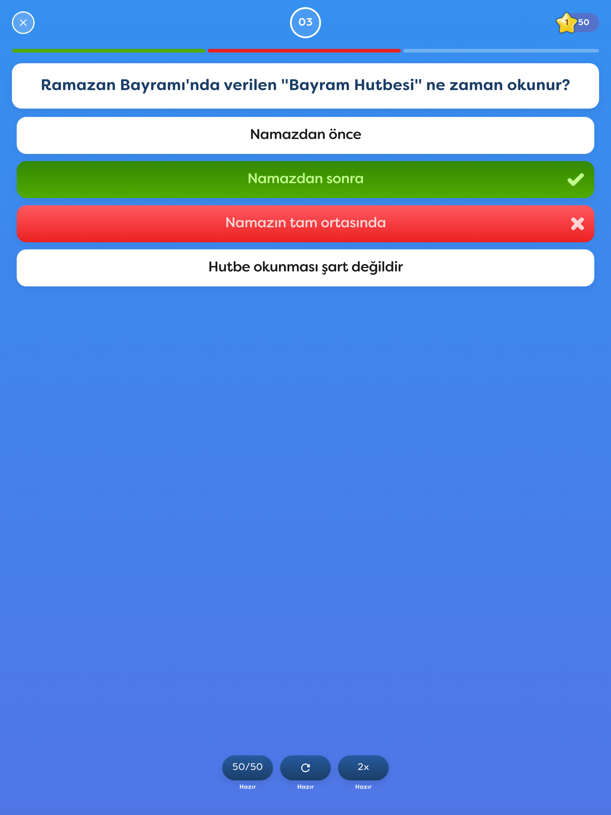 Bizbize İslami Bilgi Yarışması screenshot 13