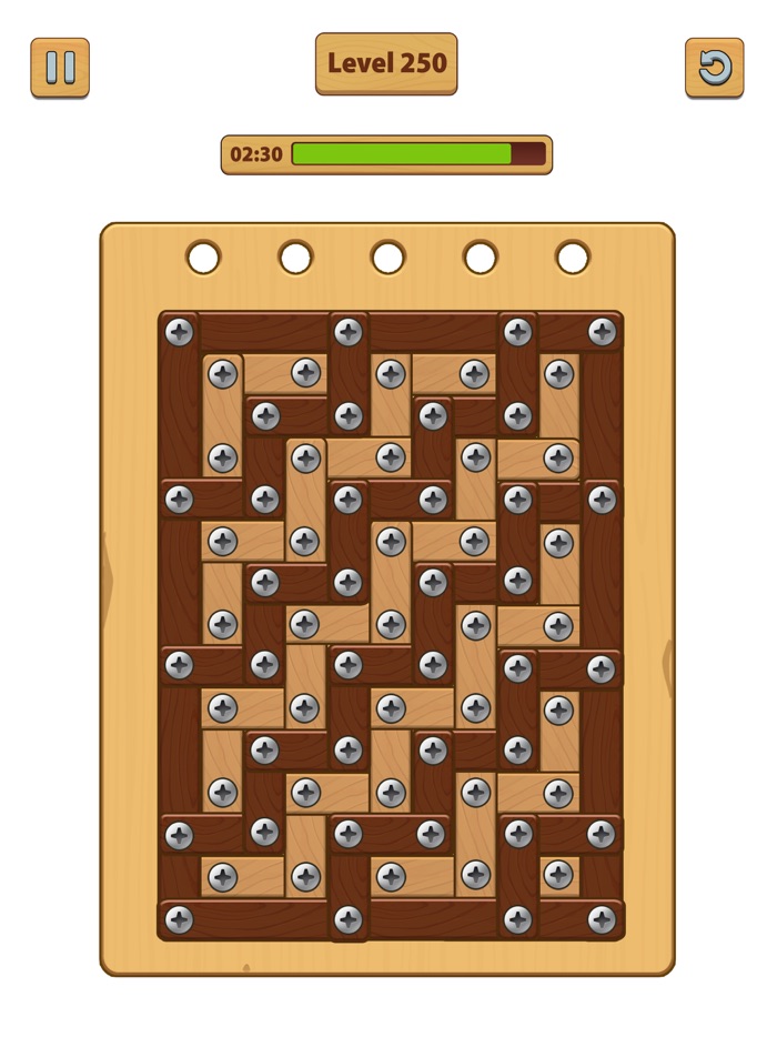 Nuts Bolts ASMR - Wood Nuts