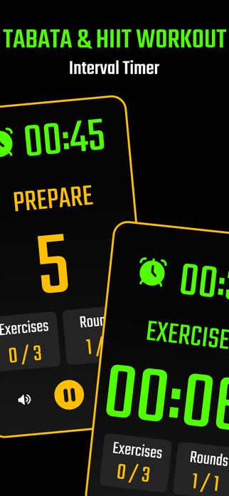 TABATA Timer Interval Timer Screenshot 4 of 10
