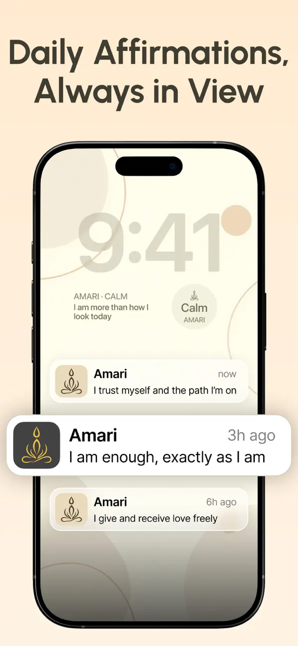 Screenshot #1 pour Ama: Audio Guided Affirmations