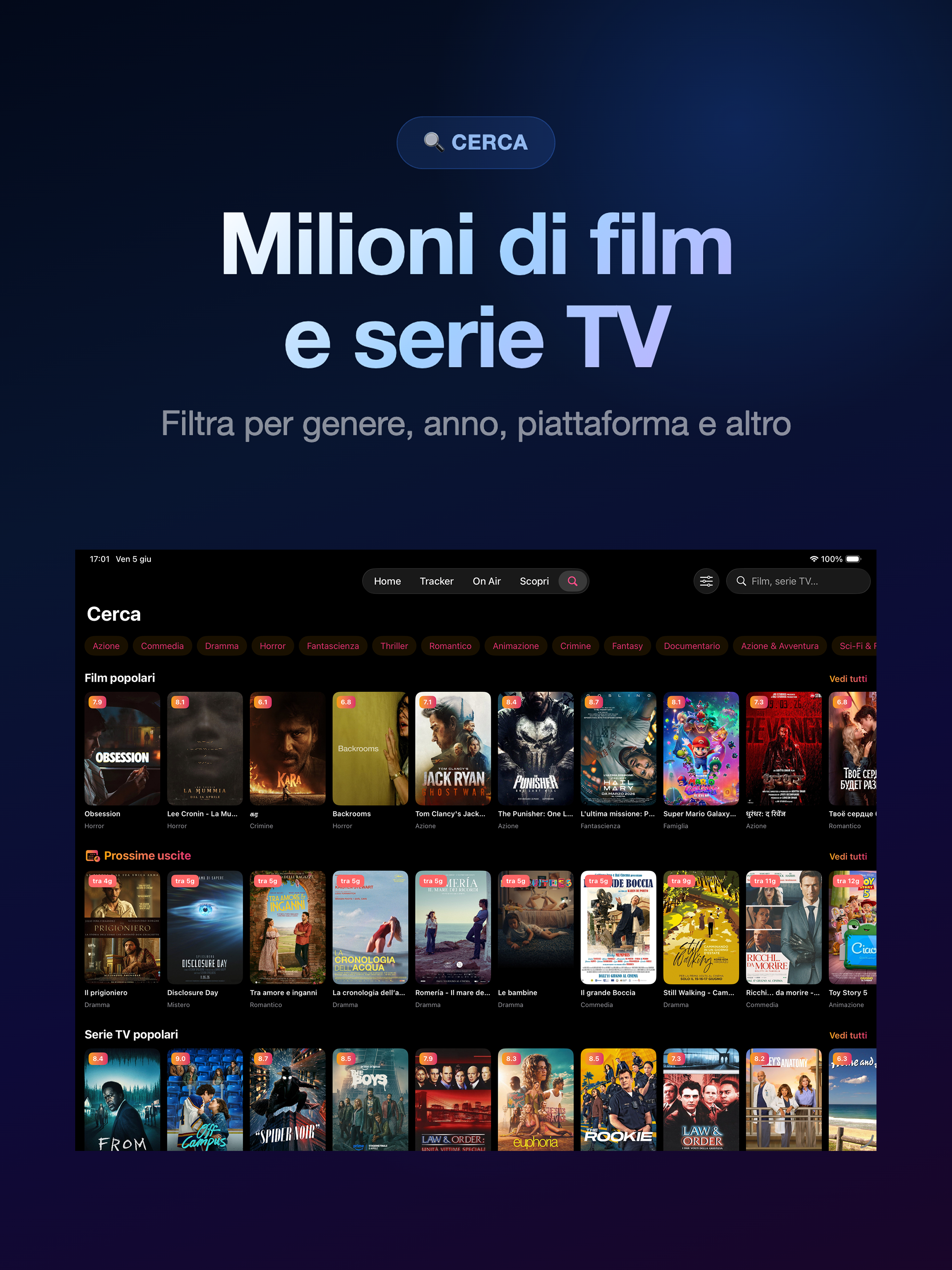 TVNotify: Serie TV e Film