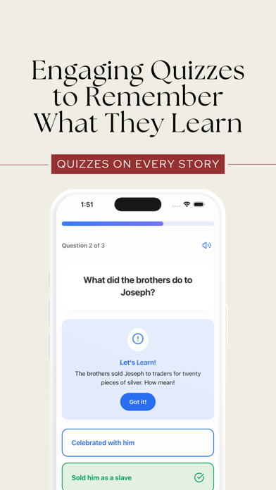 BibleBuddy Kids iPhone screenshot 3 - Education app