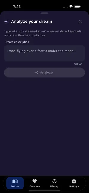 Sennik: Dream Dictionary AI screenshot 4