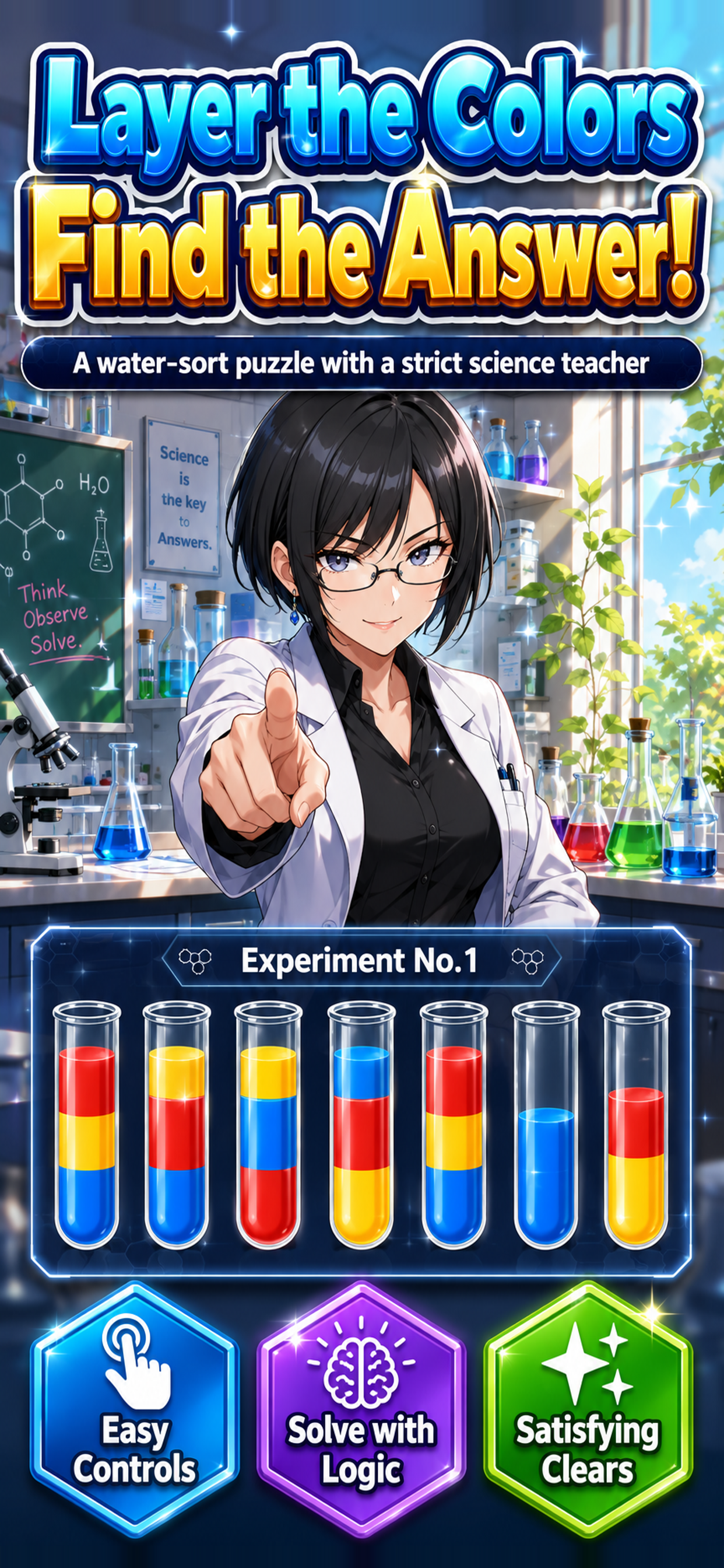 Color Lab - Water Sort Puzzle screenshot 3