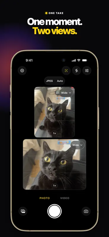 VertiWide: Dual Format Camera screenshot 1 of 6