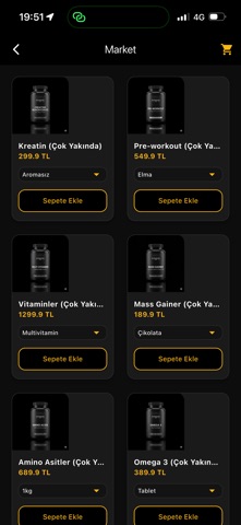 Fitmode screenshot