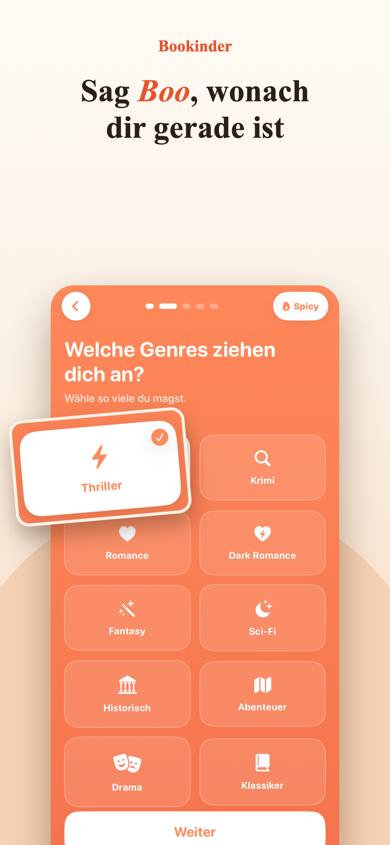 Bookinder: Buchempfehlungen screenshot 7