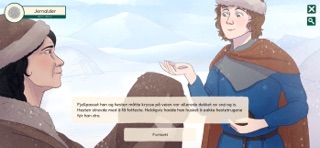 Fortiden forteller iPhone screenshot