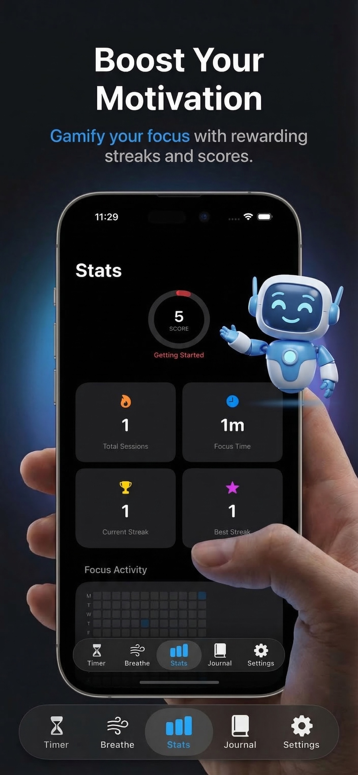 Focus DNA - Pomodoro Timer screenshot 10