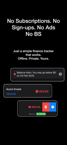 FinWatcher iPhone screenshot