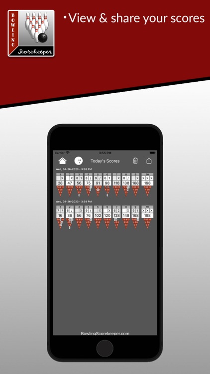 Bowling Scorekeeper screenshot-4