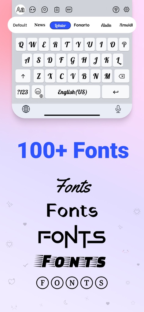 Font Keyboard: Cool Fonts Art - Utilities App | MWM