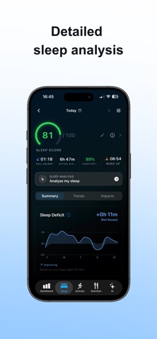 Vitalstat: AI Health & Fitness iPhone screenshot