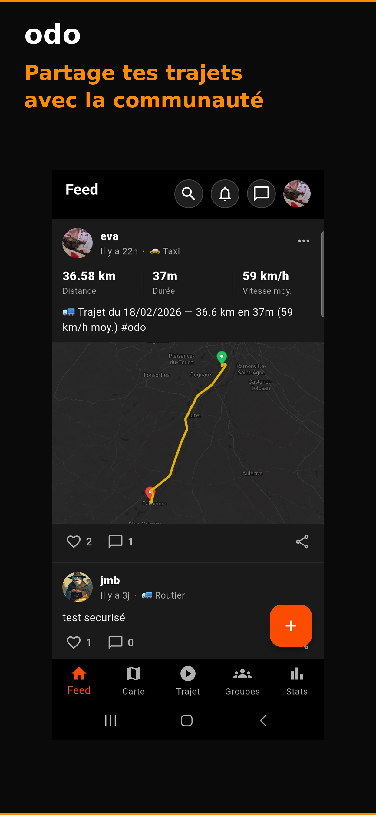 odo - App chauffeurs routiers