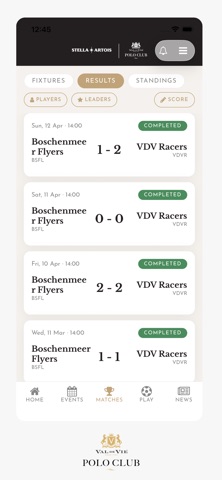 Val de Vie Polo Club iPhone screenshot 7