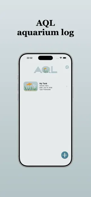 AQL - Aquarium Log screenshot 1