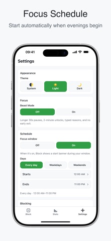 Doombreak - App Blocker iPhone screenshot