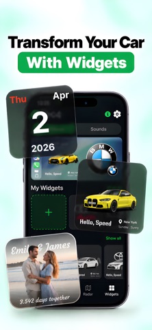 Car Play Widgets: Dashboard Screenshot 4 of 7