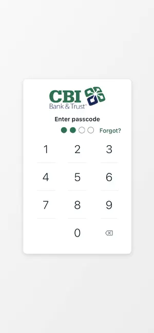 CBI Bank & Trust screenshot 2