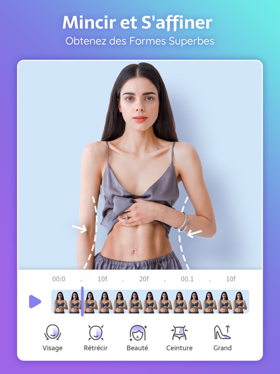 Screenshot #6 pour PrettyUp -Retouche video corps