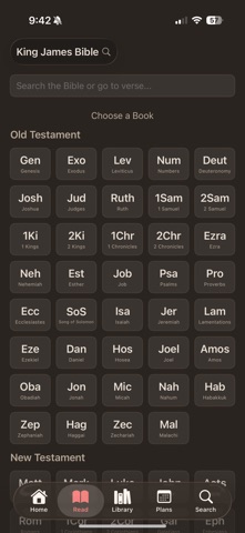 KJV Only Bible App screenshot