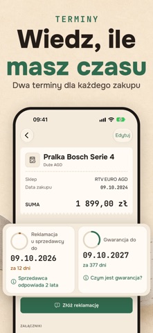 Kweet: paragony i gwarancje screenshot 3