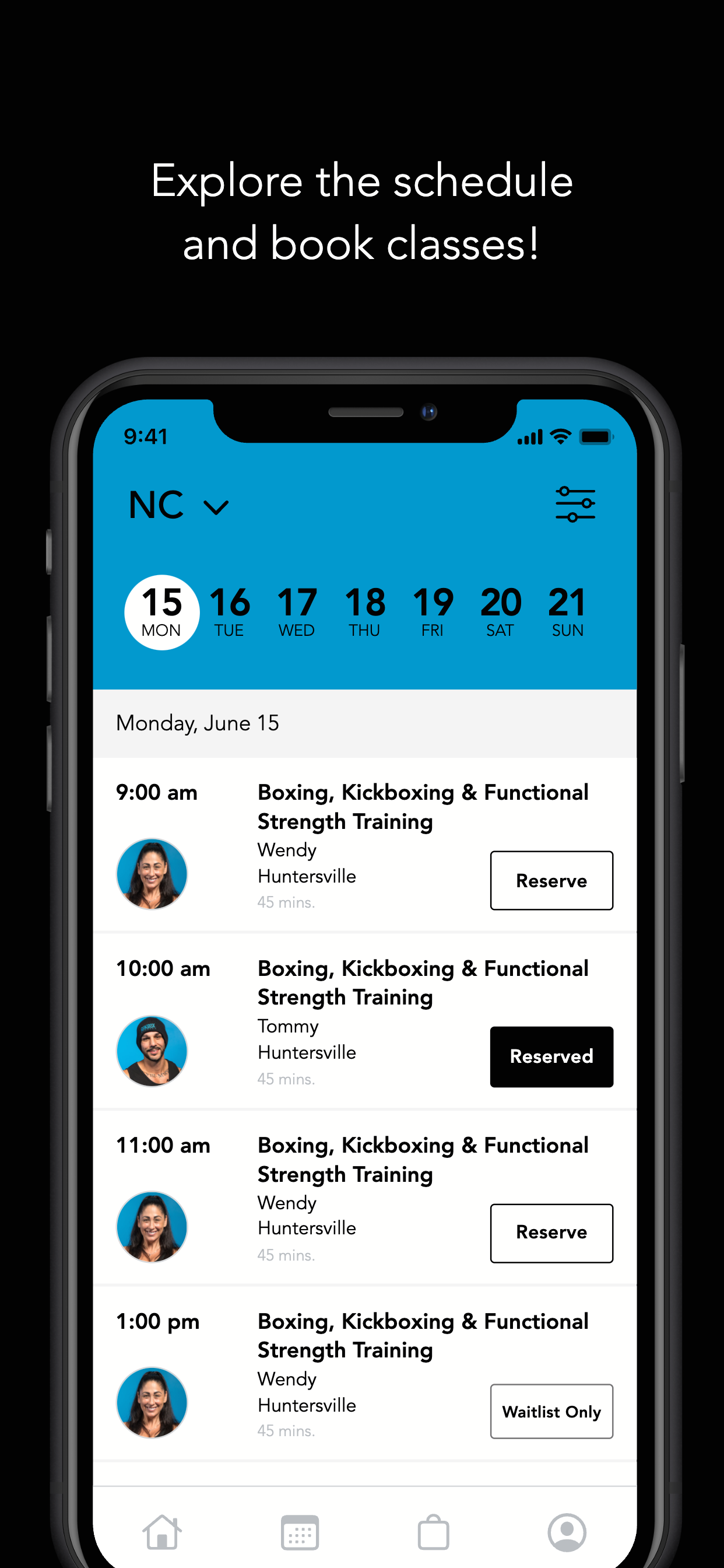 RockBox Fitness Member App screenshot 3