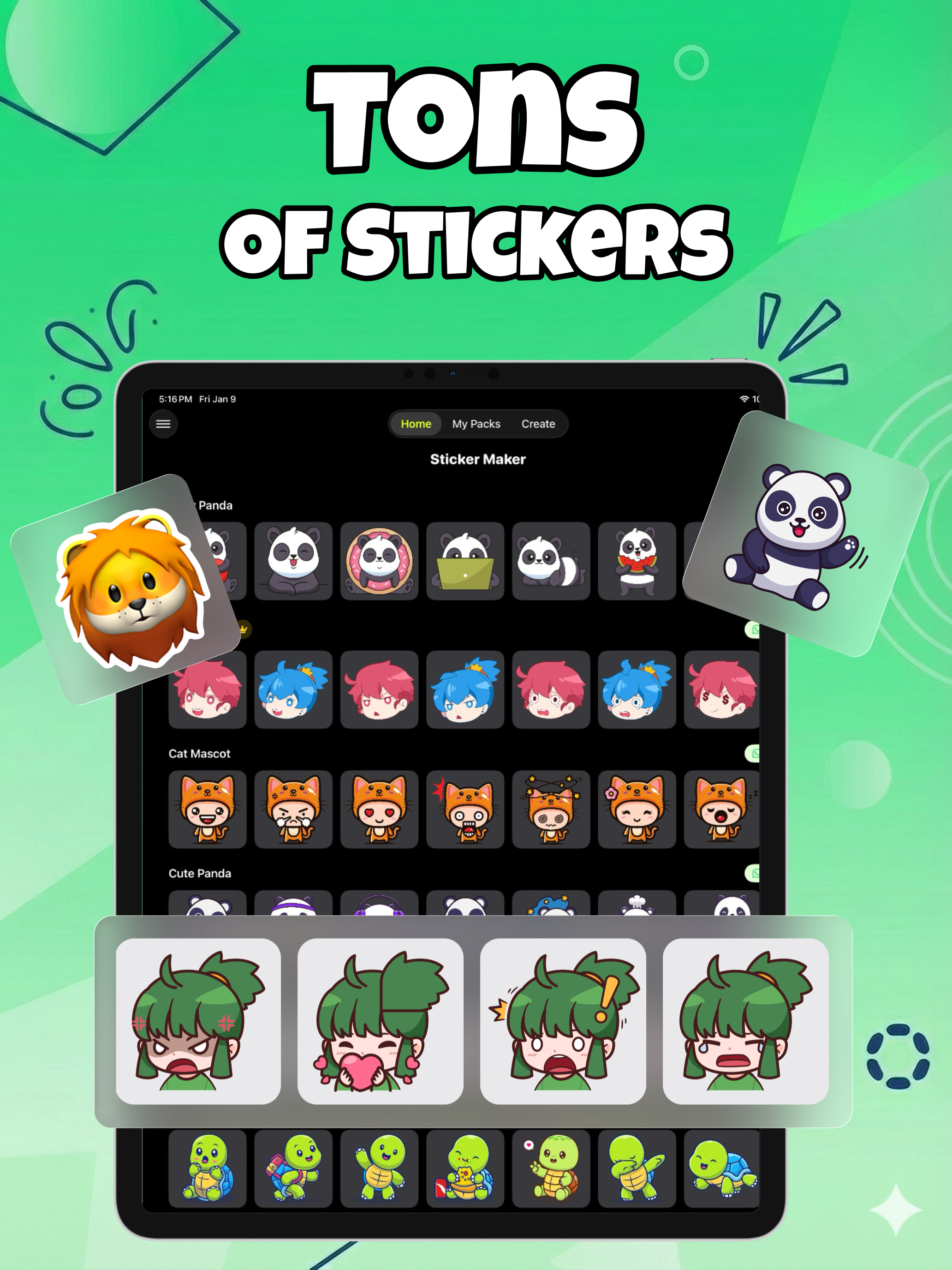 Top Stickers - WASticker Maker