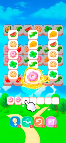 Tile Match Fusion iPhone screenshot